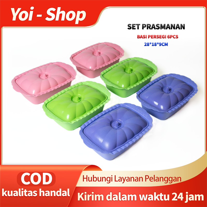 Yoi - (6PCS) Plastic Buffet Stale Set/Buffet Serving Container/Buffet ...