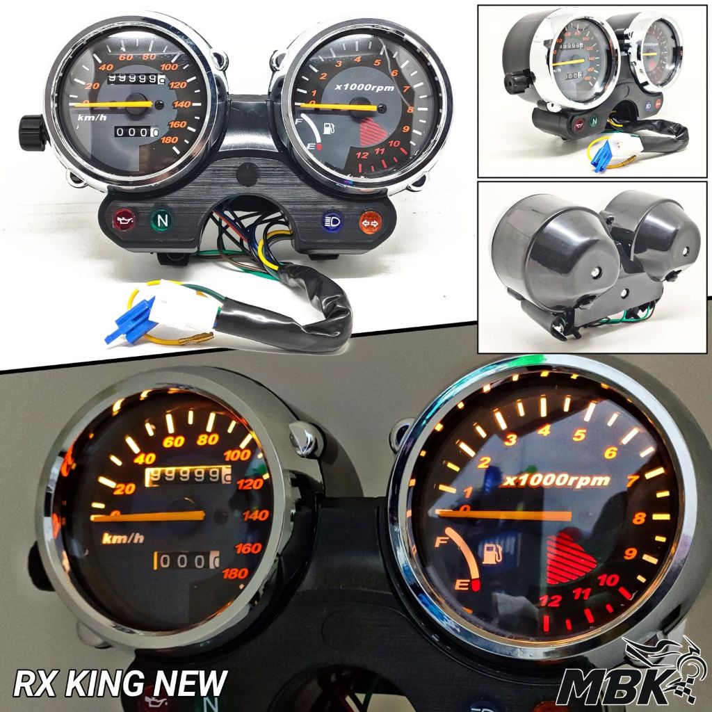 Speedometer speedo RX KING NEW YEAR 2003 Universal all RX King | Shopee ...