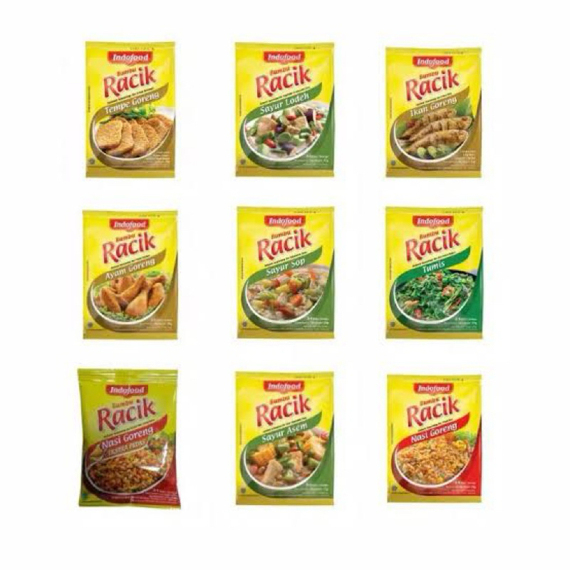 Indofood Instant Racik Seasoning All Varian @26 Gram | Shopee Philippines