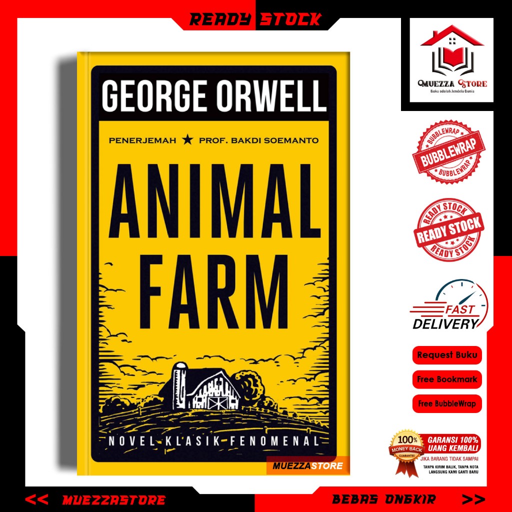 Animal Farm Book (Indonesian Edition) Orwell) Shopee Philippines