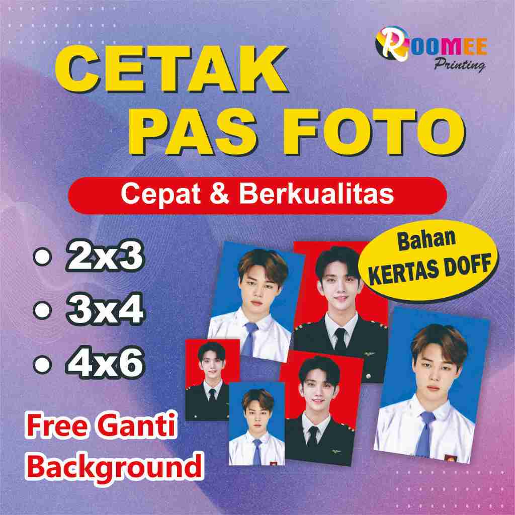 PRINT PAS PHOTOS DOFF PAPER SIZES 4X6, 3X4, 2X3 BEST QUALITY | Shopee ...