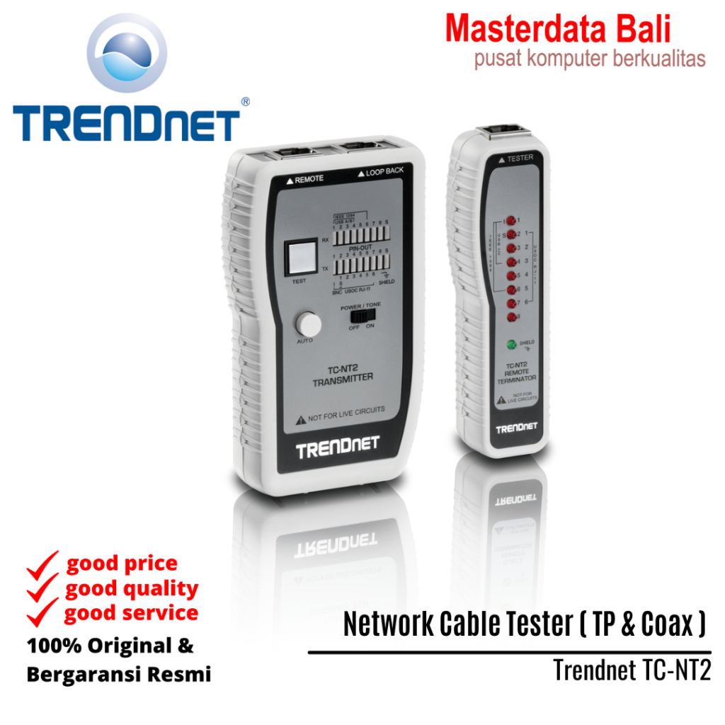 Network Cable Tester (TP & Coax) TCNT2 Shopee Philippines