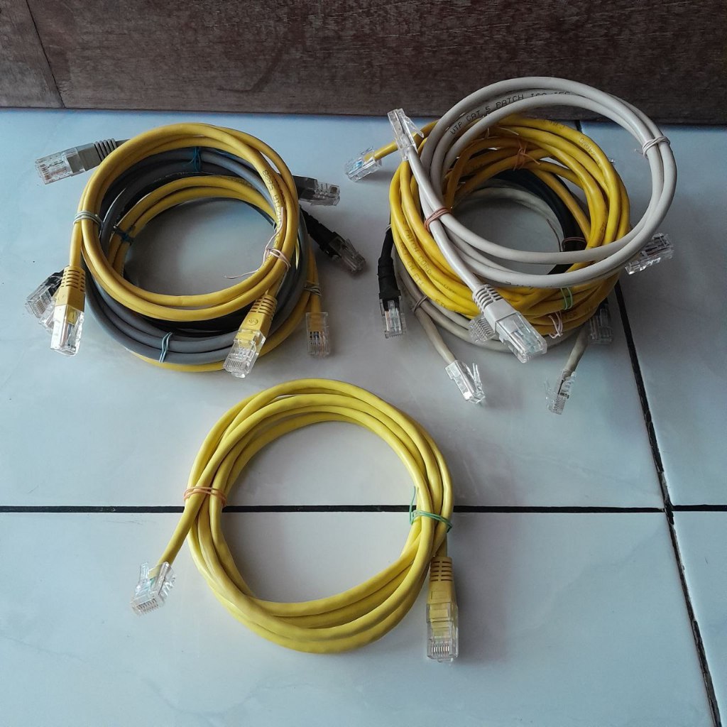 Rj45 Ethernet LAN Cable (Used Normal) | Shopee Philippines