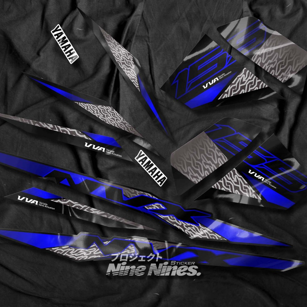 Striping Yamaha Aerox New/NVX New Sticker Sticker Yamaha Aerox New ...