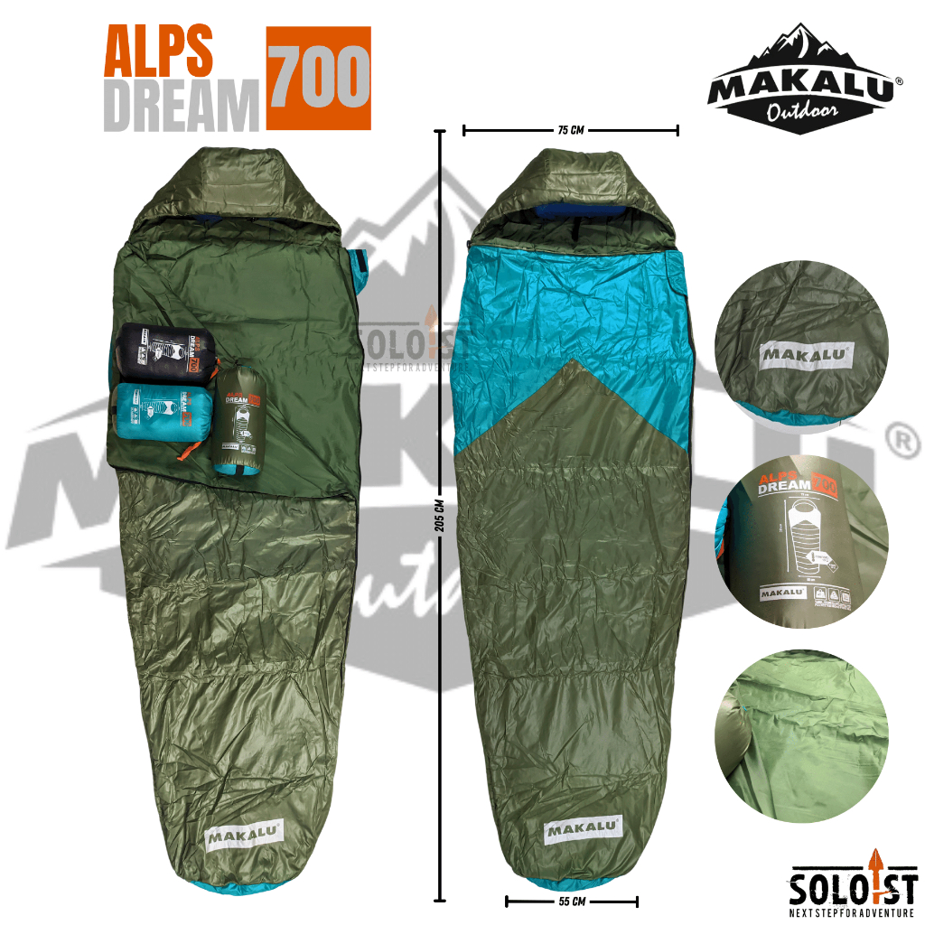 Soloist || Sleeping Bag Makalu Ultra Light | Sleeping Bag Makalu Alps ...