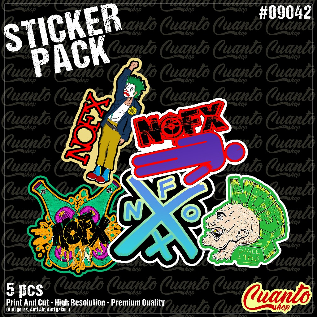 Sticker NOFX aesthetic band rock metal sticker Waterproof sticker ...