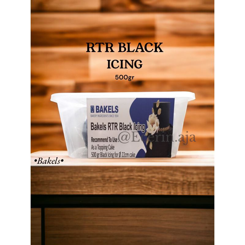 Bakels Pettinice RTR Black Icing 500g | Shopee Philippines