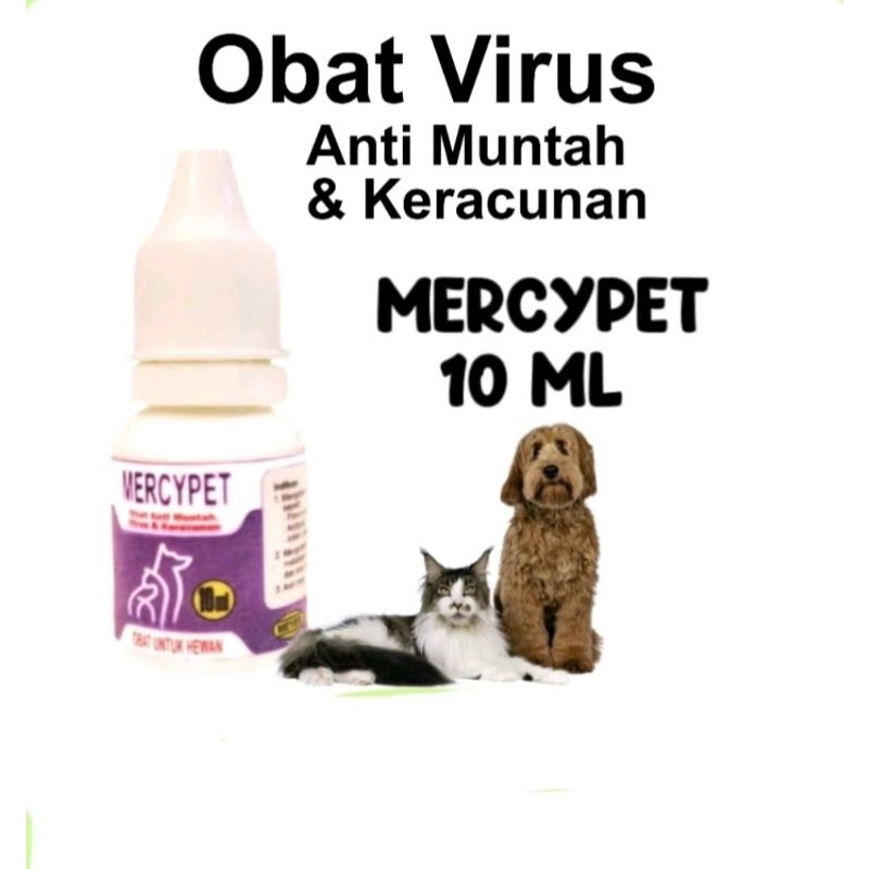 Mercypet 10ml Anti Vomiting Medicine Parvo Virus Poisoning Dog ...