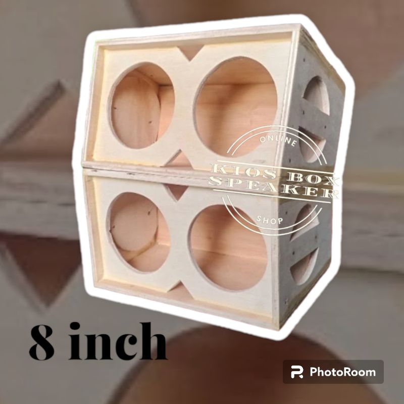 Box SPEAKER LINE ARRAY DOUBLE 8inch Plywood Thickness 12mm Shopee