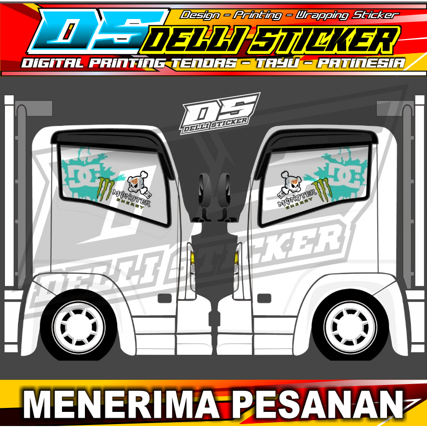 One Way Translucent Sticker for Isuzu Giga Truck Side Window | Shopee ...