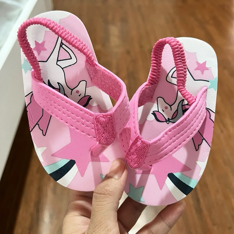Baby girl flip flops deals