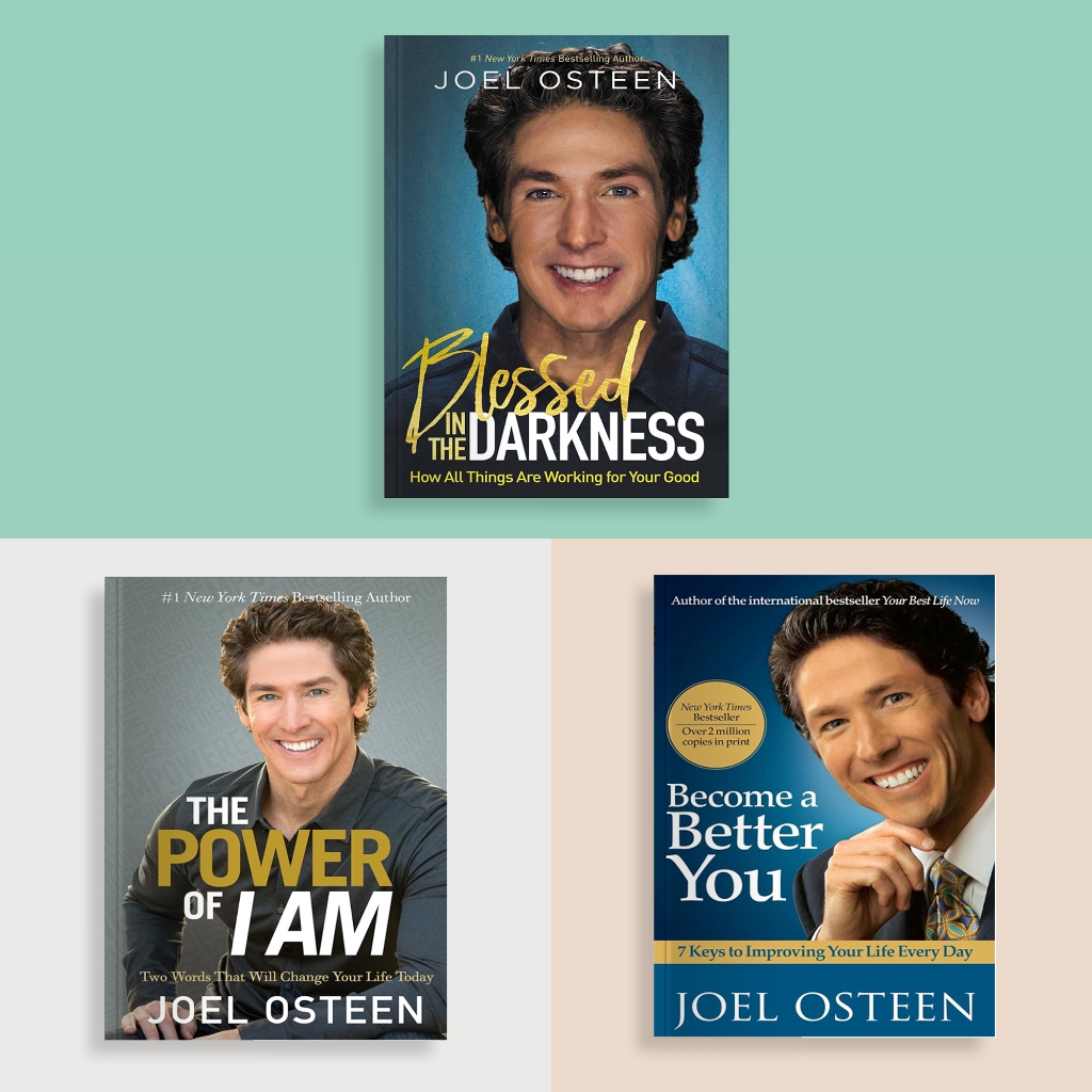 Joel Osteen Books Collection (Blessed in the Darkness) Shopee Philippines