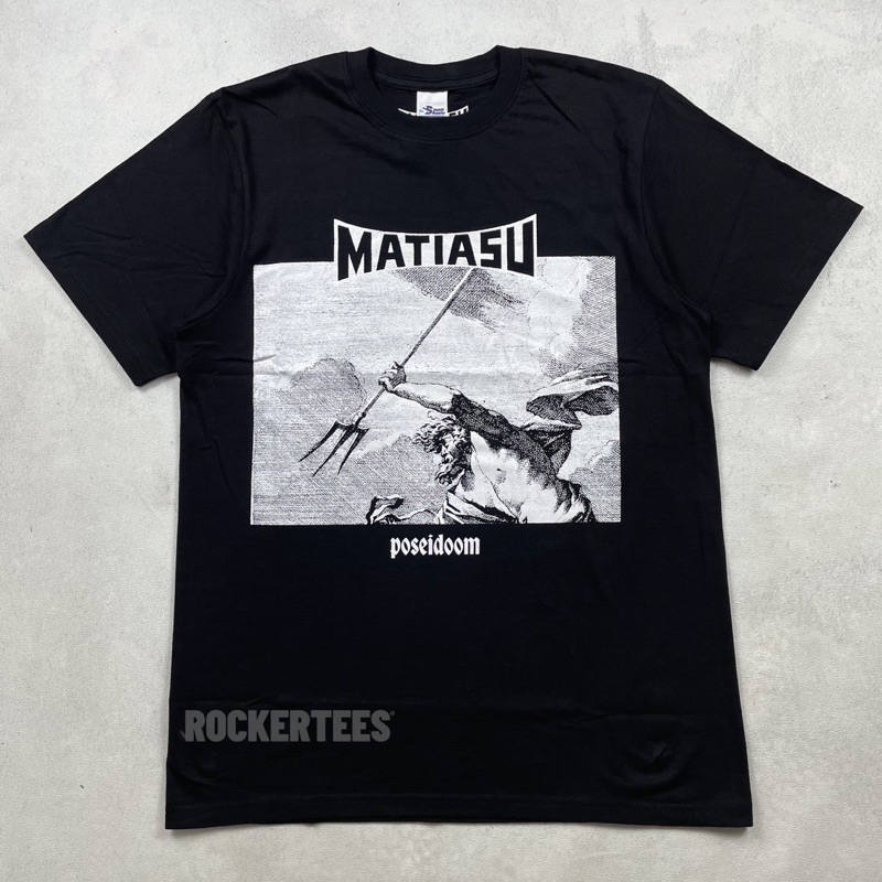 Matiasu - POSEIDOOM | Black T-SHIRT | Official MERCHANDISE | Shopee ...
