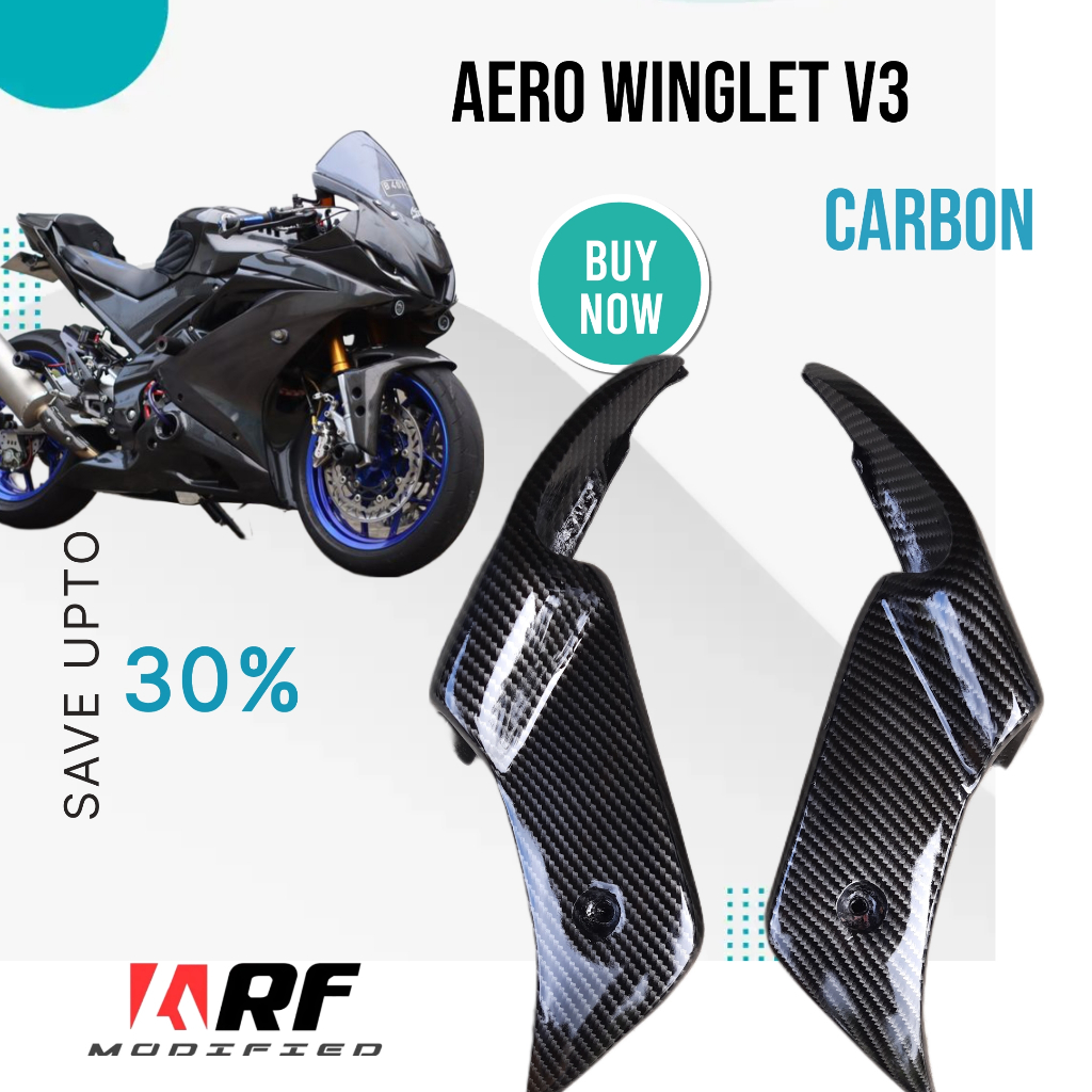 Aero winglet R15 V3 Latest model winglet R15 vva | Shopee Philippines