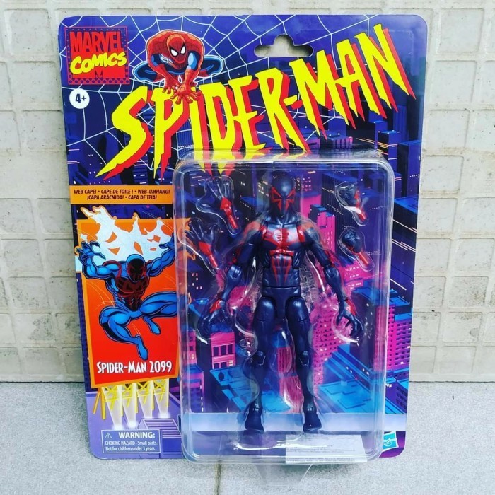 Limited Edition Hasbro Marvel Legends Retro Spiderman 2099 Spider-man 