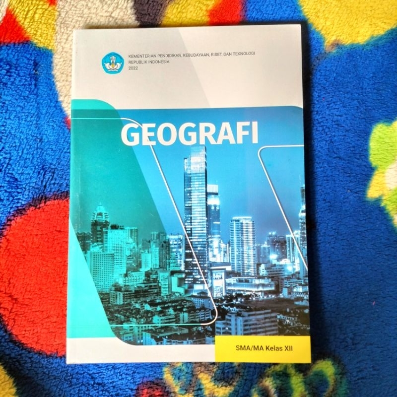 Original Geography Book Class 12 High School/MA MERDEKA Curriculum