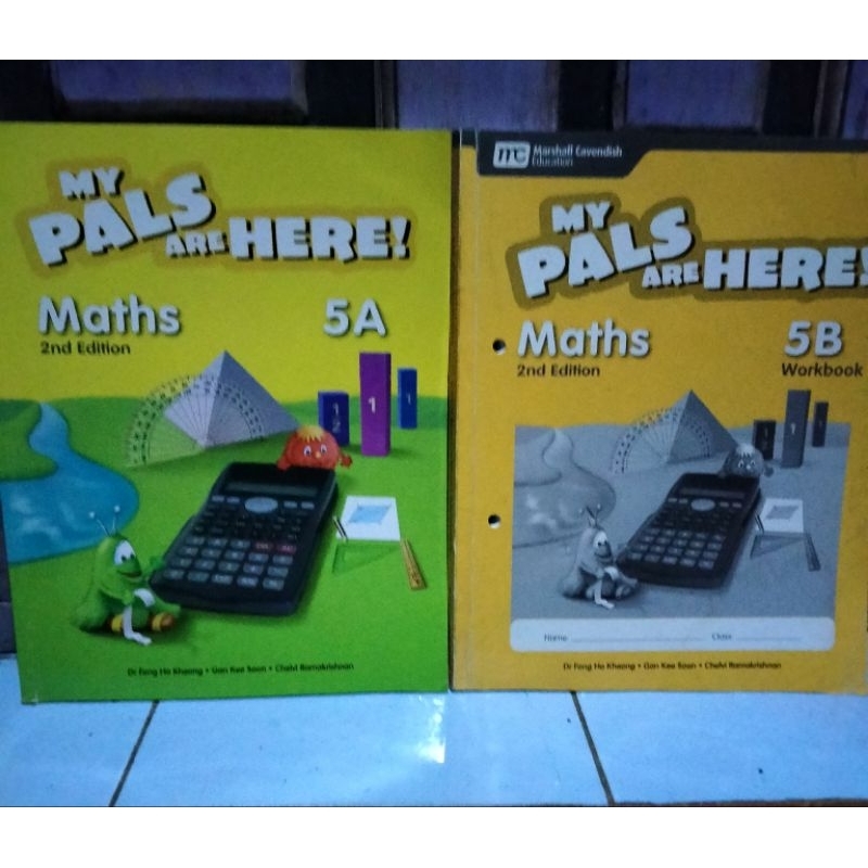 My PALS ARE HERE! Maths 2nd Edition 5A 5B workbook SD Class 5 | Shopee ...