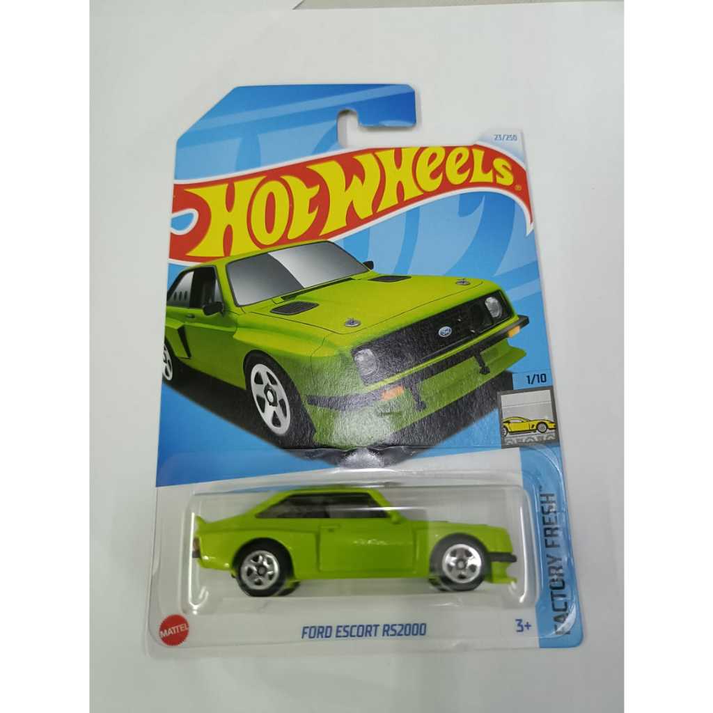 HIJAU Hot Wheels A24 FORD ESCORT RS2000 Green HW Hotwheels Lot A 2024 ...