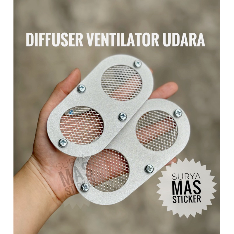Universal motorcycle air ventilator air diffuser | Shopee Philippines