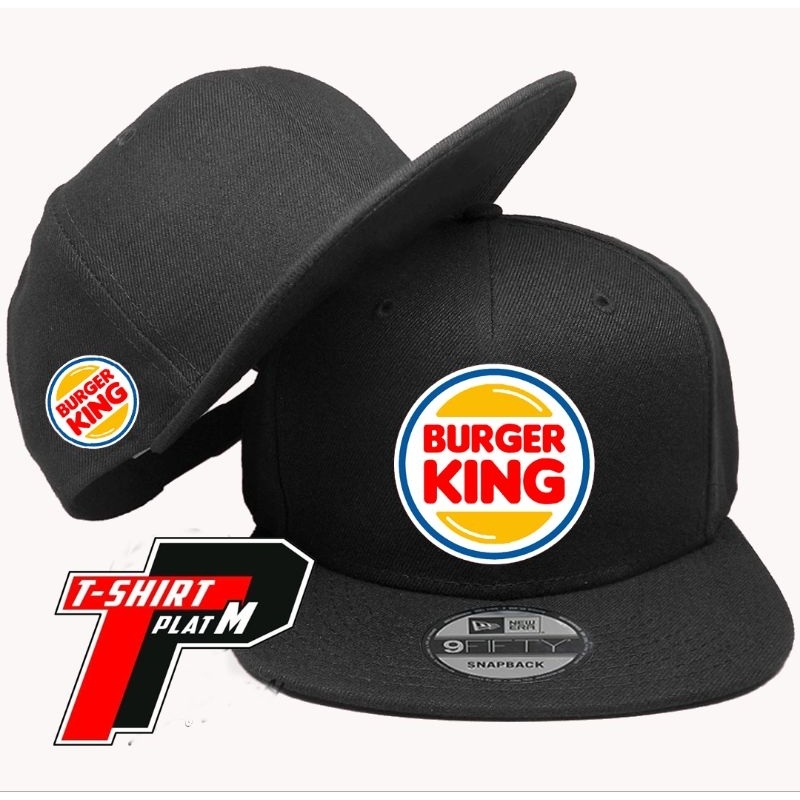 King Snapback Burger Hat