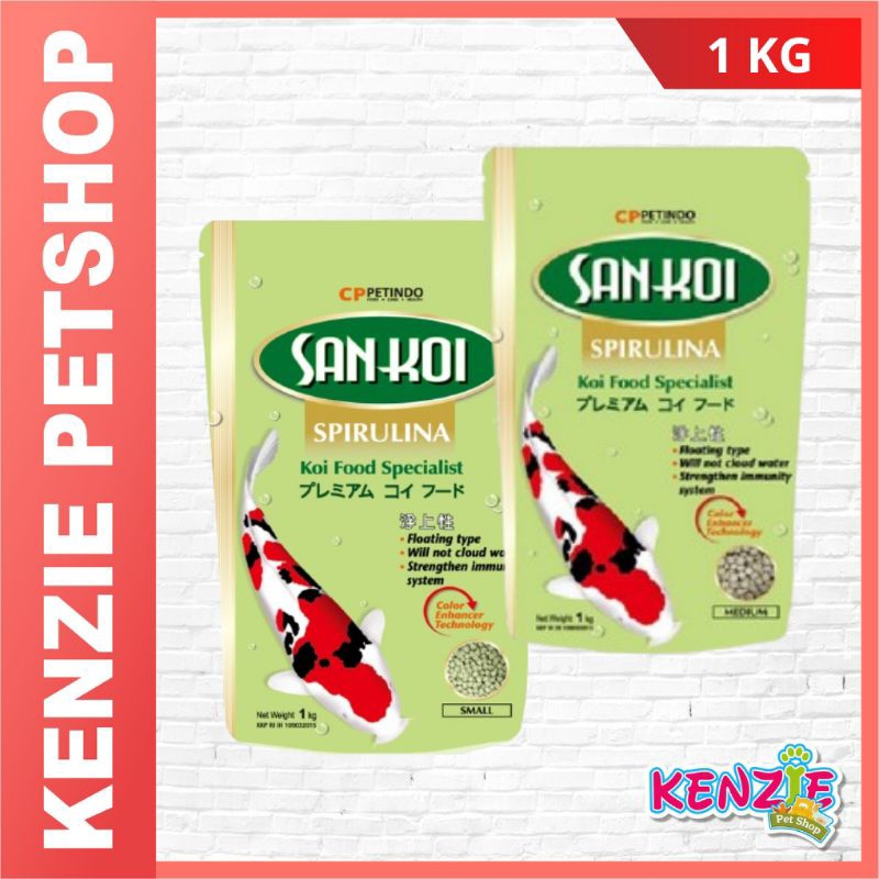 San Koi Sankoi Spirulina Sankoi Koi Food Feed 1kg | Shopee Philippines