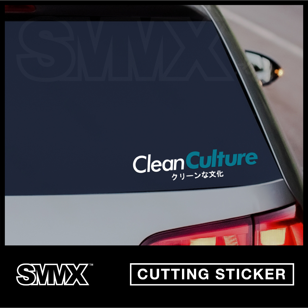 Cutting Sticker Clean Culture Sticker Motorcycle Sticker Waterproof ...