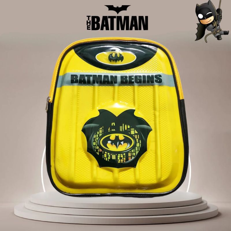 Batman Kindergarten LED Children's School Bag/ Batman Kindergarten LED ...