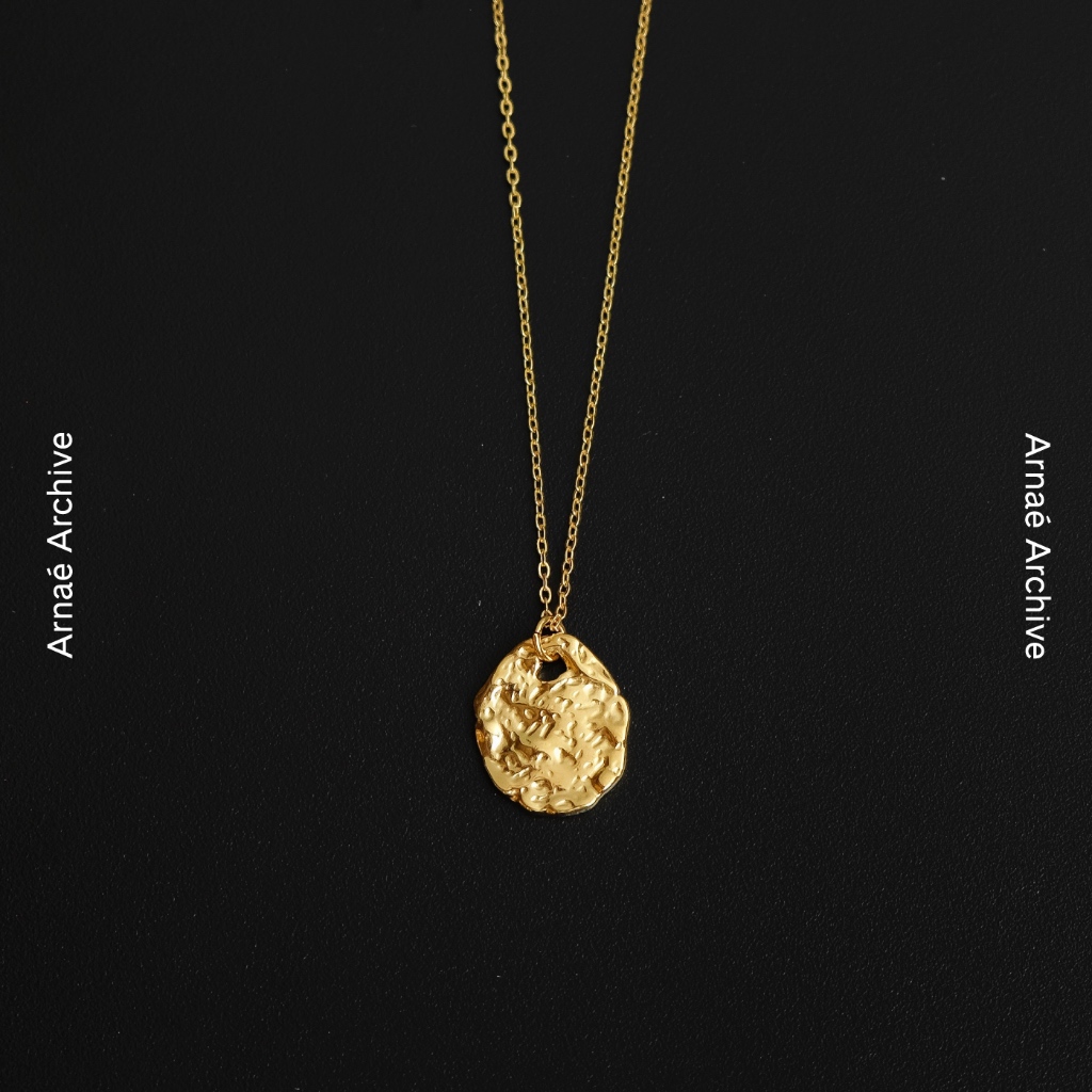 Arnaé Archive 田 Gold Sunspot Pendant Necklace | Shopee Philippines