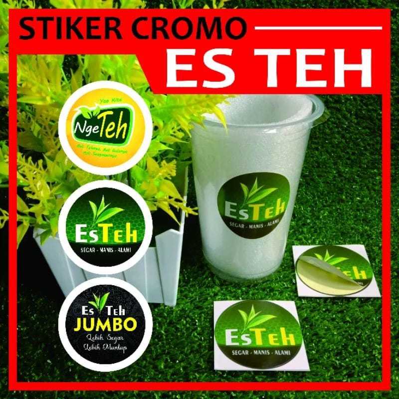 Transparent Cup Drink Stickers Jumbo Iced Tea Labels Contents 80 Pcs ...