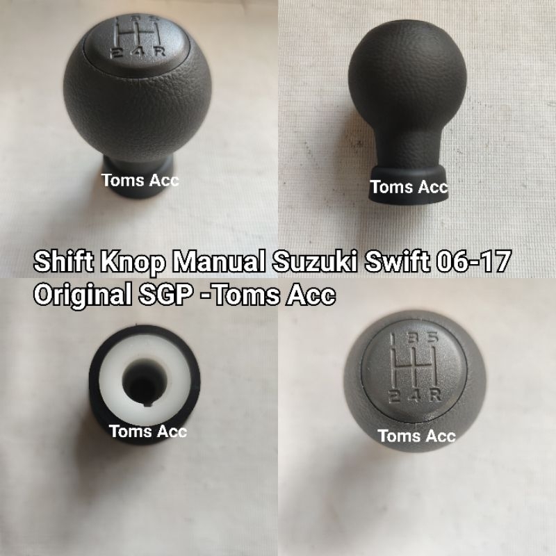 Suzuki Swift 2006 2017 Manual Shift Knob Original SGP Gear Lever Knob