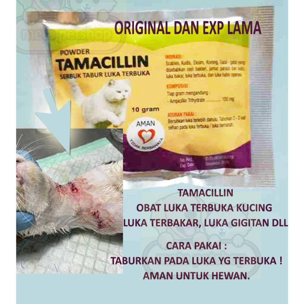 Safe Cat Wound Powder Cat Wound Medicine Cat Open Wound Medicine tamacillin Powder Open Wound