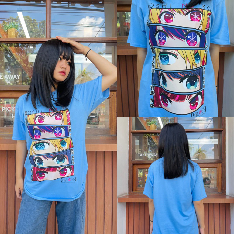 Torizu Tshirt Oshi no Ko Eyes Chara Idol Anime Manga Premium | Shopee ...