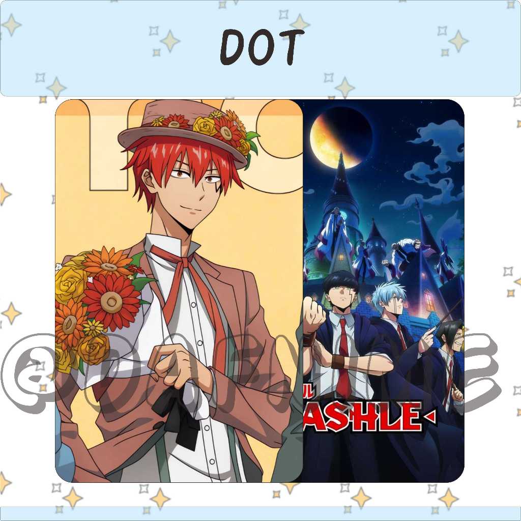 Mashle: MAGIC AND MUSCLE FLOWER EDITION PHOTOCARD ANIME | Shopee ...