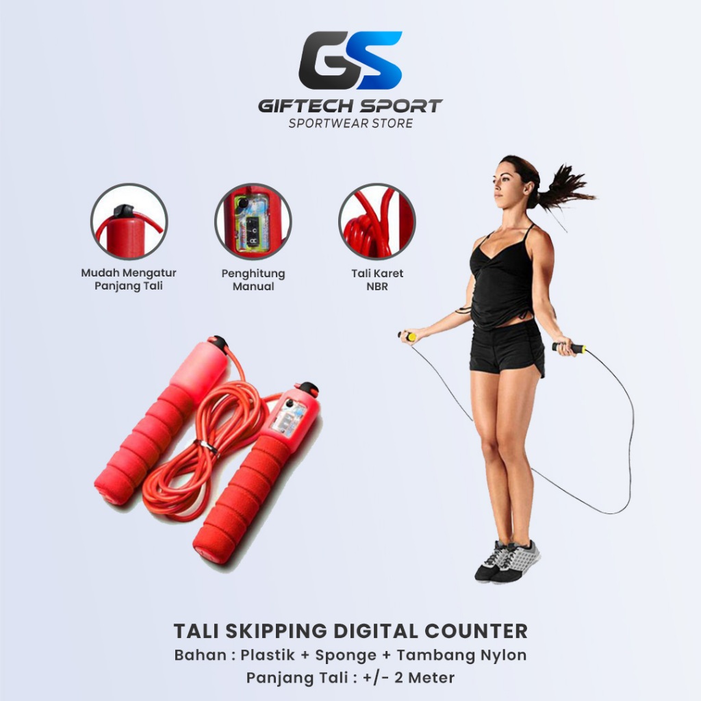 Skipping Rope Sports Rope Digital Jump Rope Jump Rope Tool Skipping ...