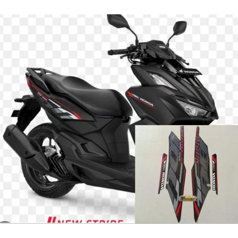 HITAM Honda vario 160 2023 2024 black striping, full list of quality ...