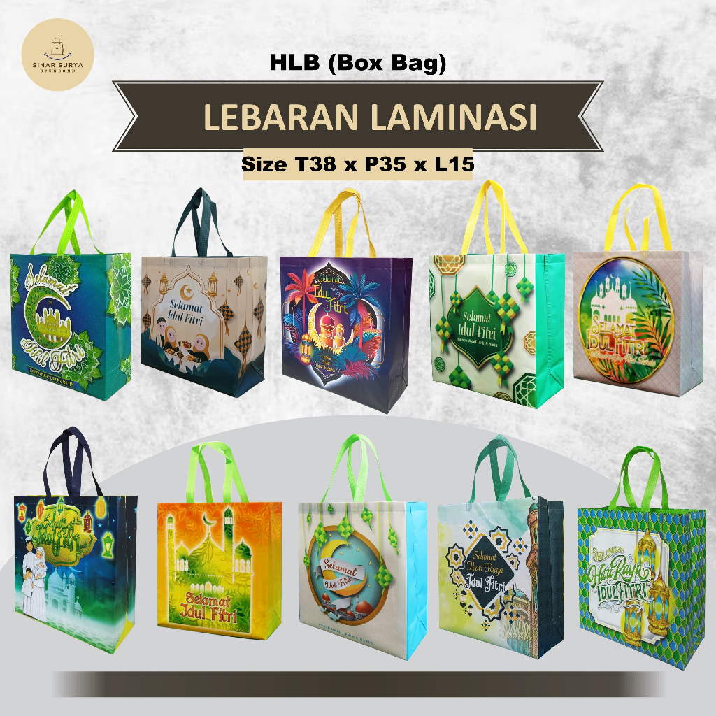 Jumbo Laminated Eid Goodie Bag Eid Al Fitr Hampers Bag Jumbo Eid