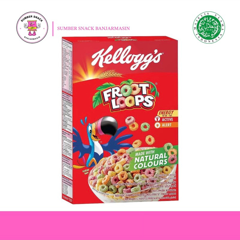 Kelloggs Froot Loops Cereal 2 Sizes Shopee Philippines