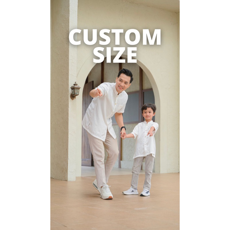 Koko Azhar White (Custom Size) | Shopee Philippines