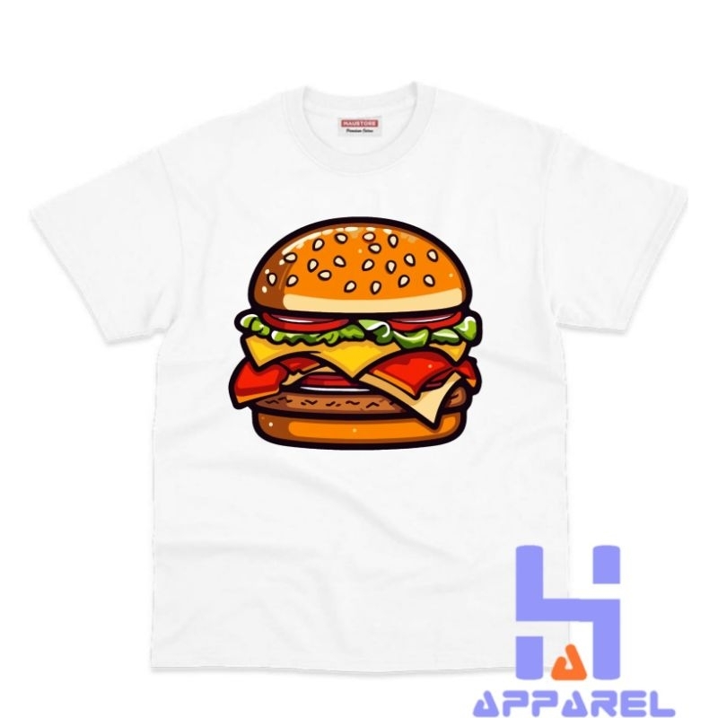 Hamburger t shirt top