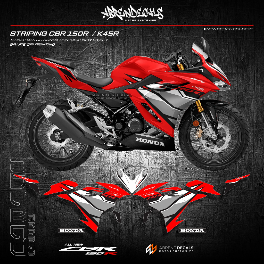 Motor Honda Cbr Honda K45r Black Cbr 150 R New 2021 Cbr 150 On