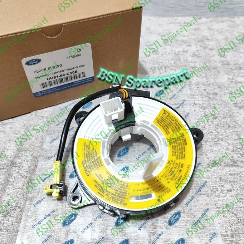 Product image Spiral Cable Spring Clock Steering Ford Ranger TDI TDCI ...