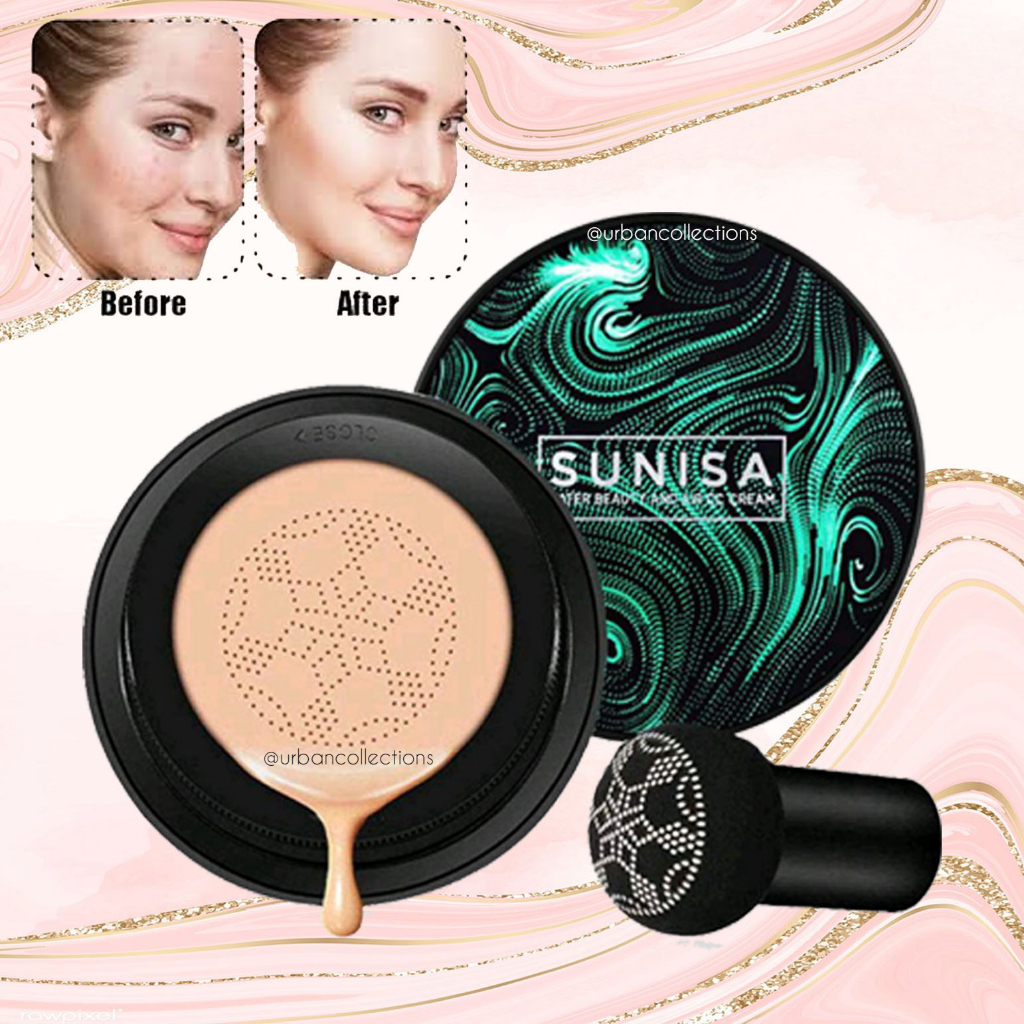 Sunisa Cushion Powder Sunisa Original 100% Waterproof And Long Lasting ...