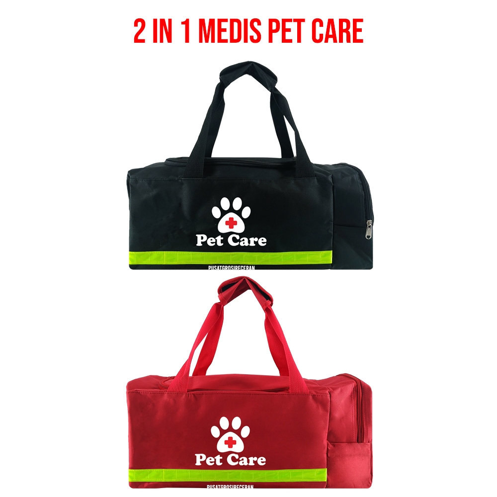 Medical Travel PET CARE Medical Travel Bag 2in1 P3K Medical Equipment ...