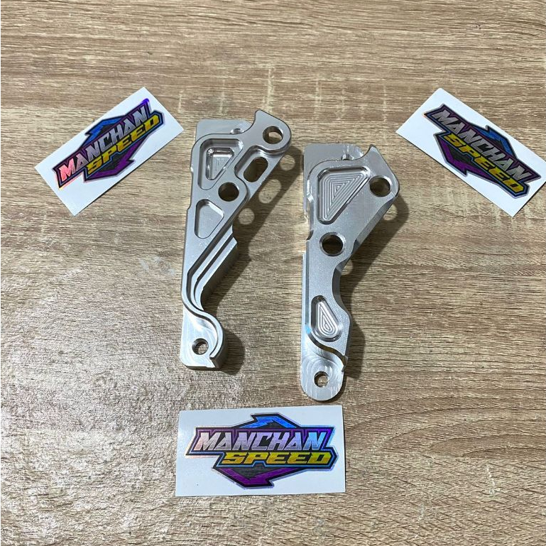 Manchan Speed - BIGPOT 4 PISTON DISC CALIPER BRACKET 220mm / 260 mm PCX ...