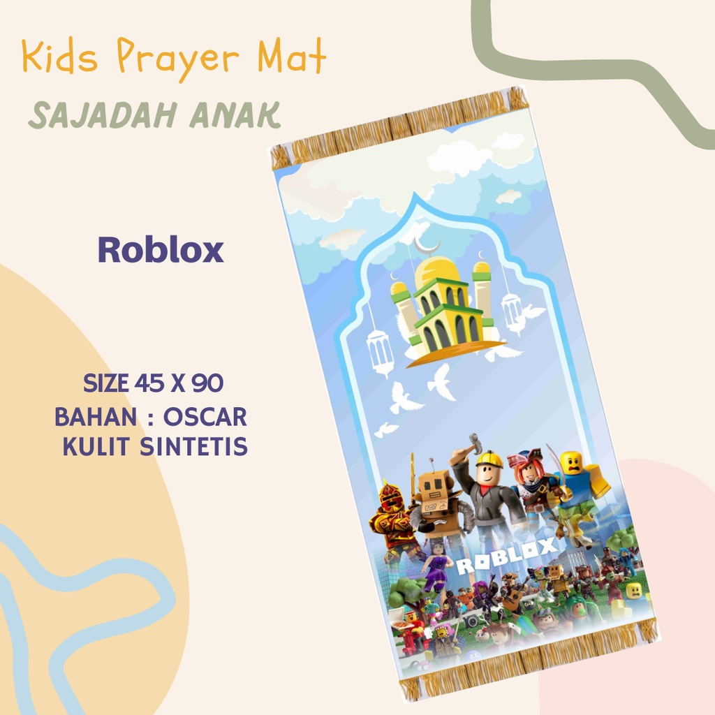 Roblox Custom Children's Prayer Mat/Kids Prayer Mat ROBLOX Custom ...
