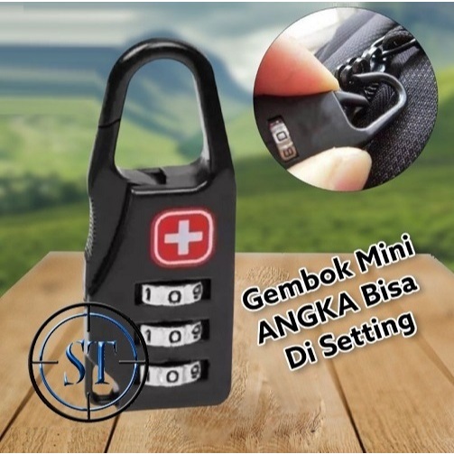 Suitcase Lock Padlock Number Code Padlock Travel Bag keychain Safety ...