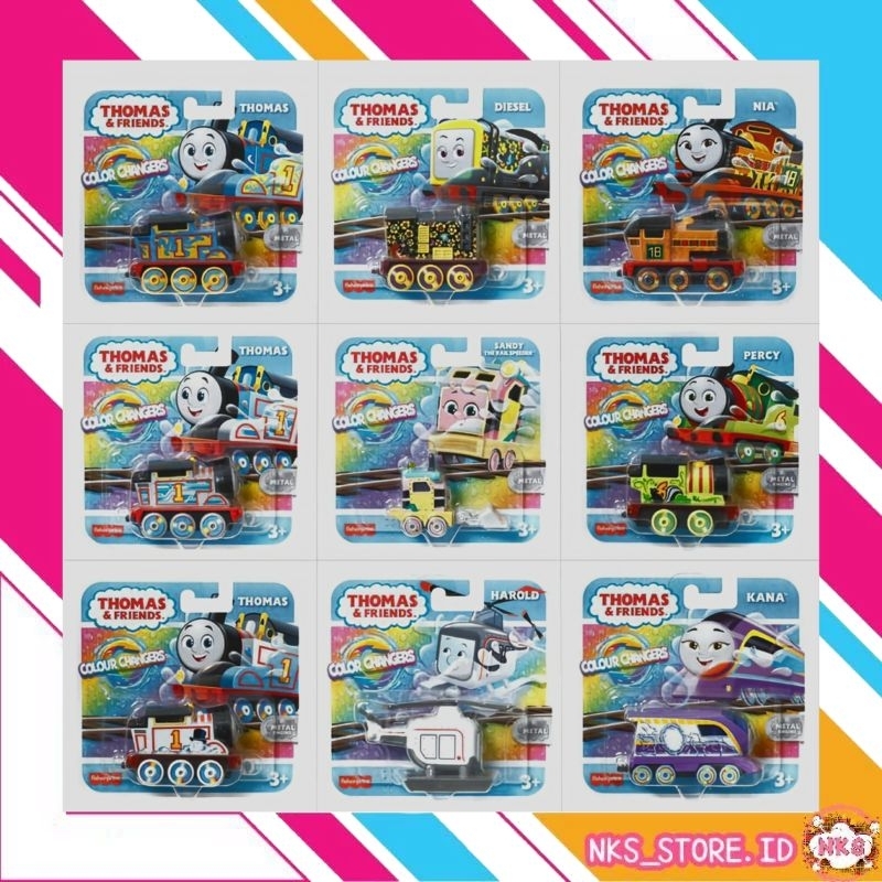 New LOOK Thomas & Friends Color Changers Children's Train Toy | Shopee ...