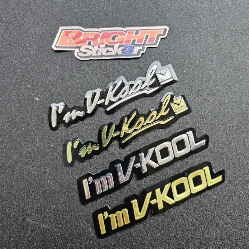 Im Vkool Emblem I田m V-Kool Emboss Emblem | Shopee Philippines