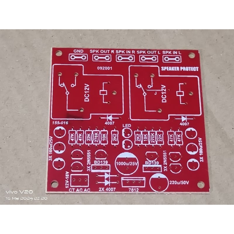 Pcb SPEAKER PROTECTOR STEREO PCB PERTINAK | Shopee Philippines