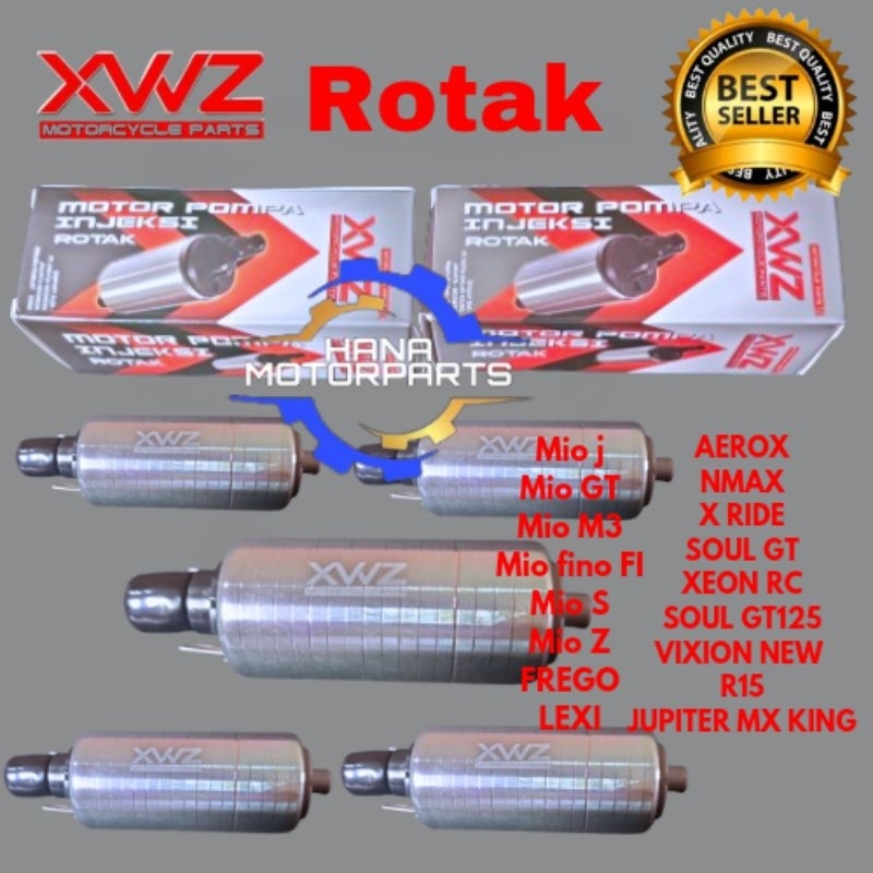 Rotak Dinamo Fuel Pump Rotax Mio J M Vixion Aerox Nmax Motor Jupiter